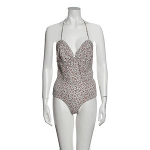 Doen one piece swimming suit floral print